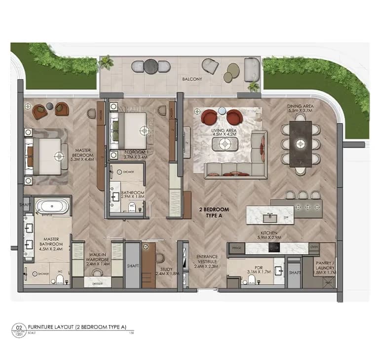 Waldorf Astoria Residences Yas — Branded Apartments on Yas Island