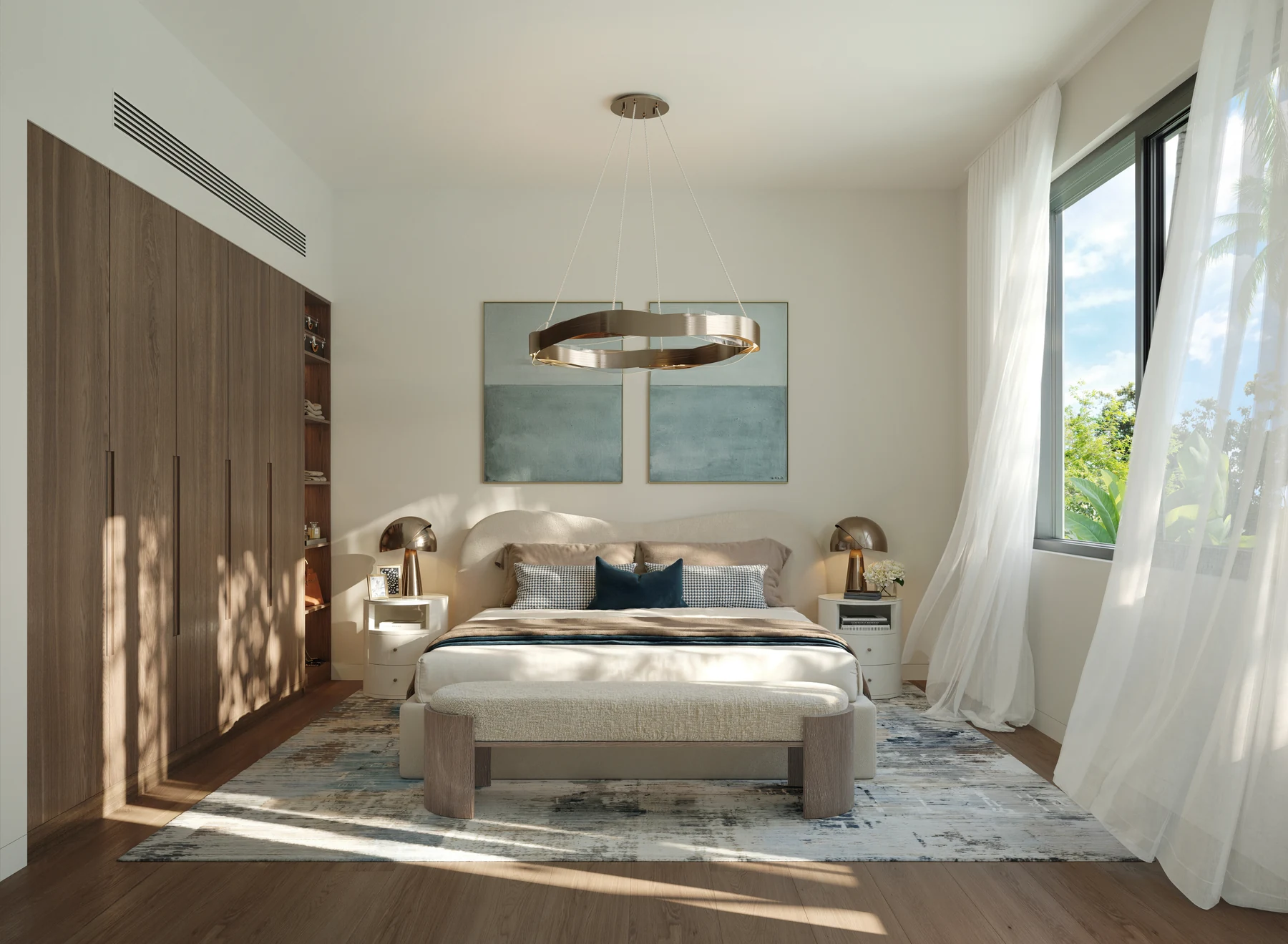 Dark Scheme — Bedroom