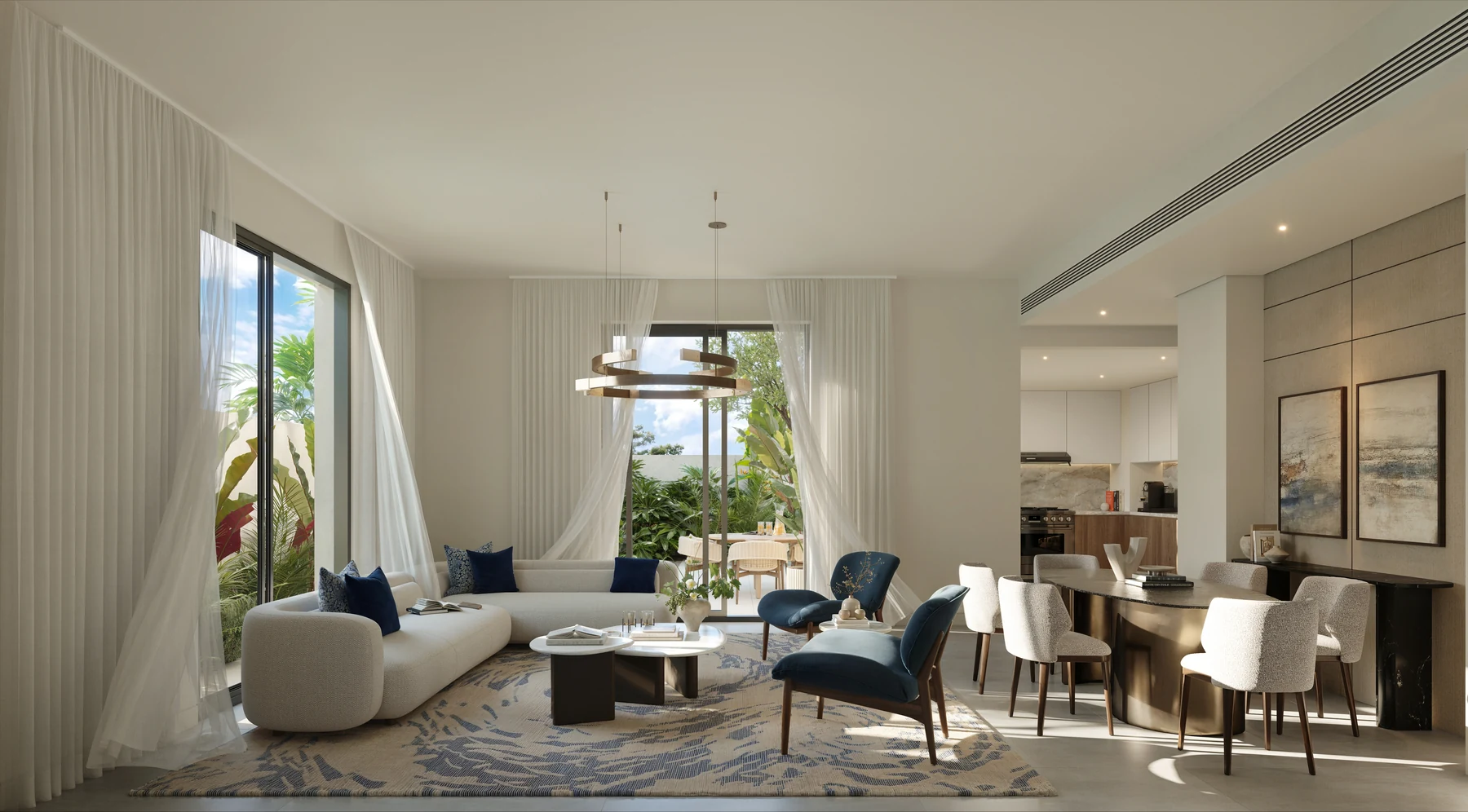 Dark Scheme — Living Room