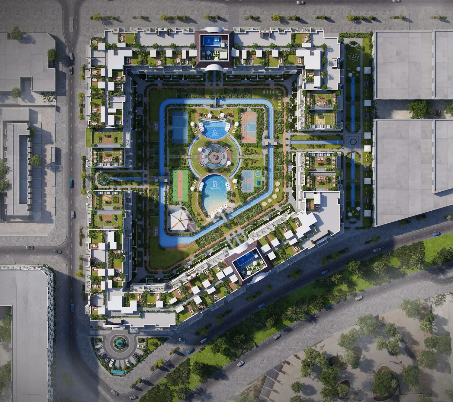 Masterplan aerial