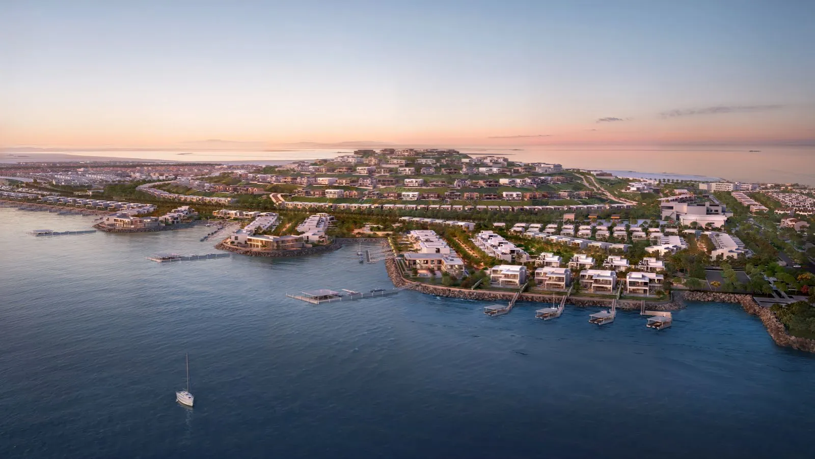 Bashayer Residences waterfront community, Hudayriyat Island, Abu Dhabi