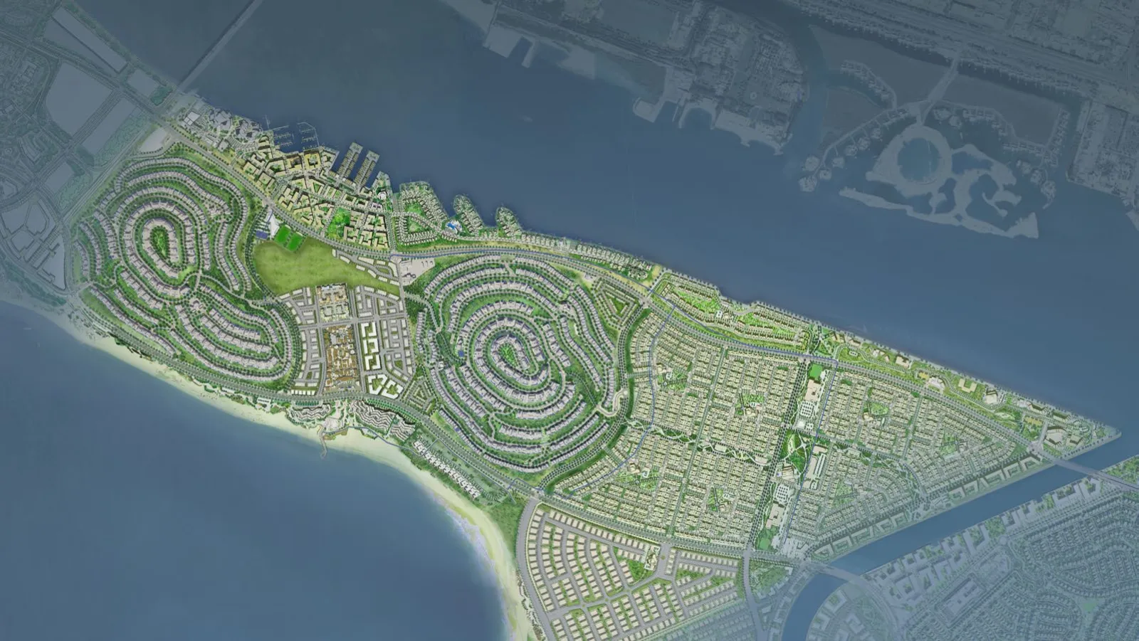 Bashayer Residences masterplan, Hudayriyat Island