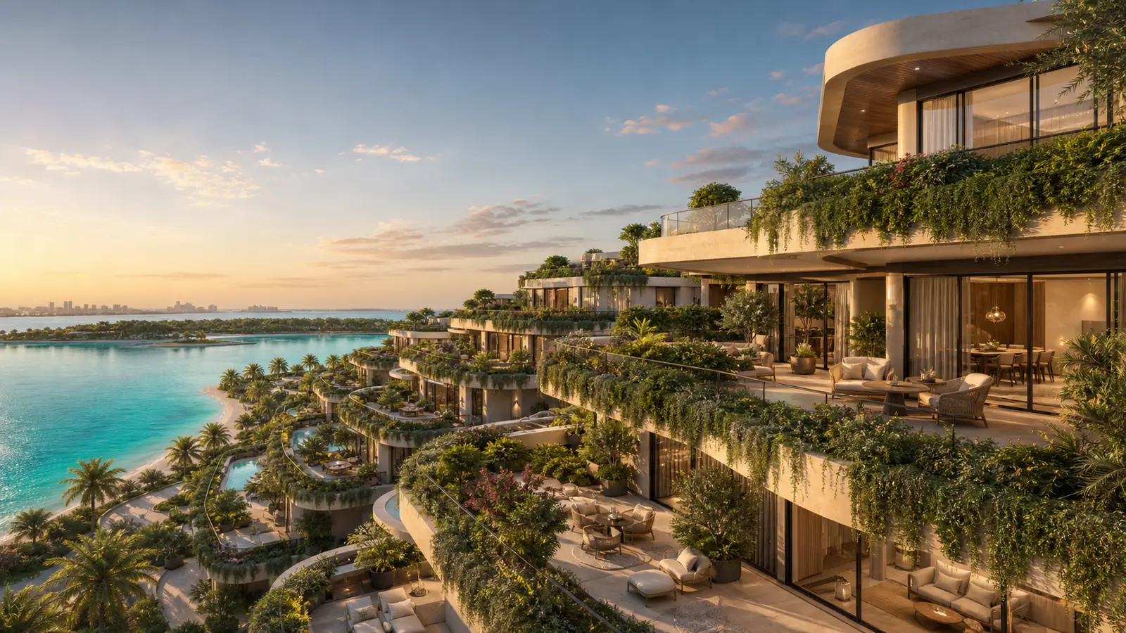 Fahid Beach Terraces — off-plan apartments on Al Fahid Island