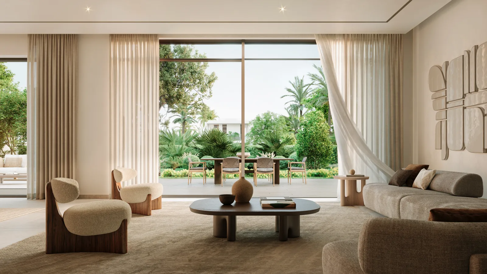 Fay Valley villa living room