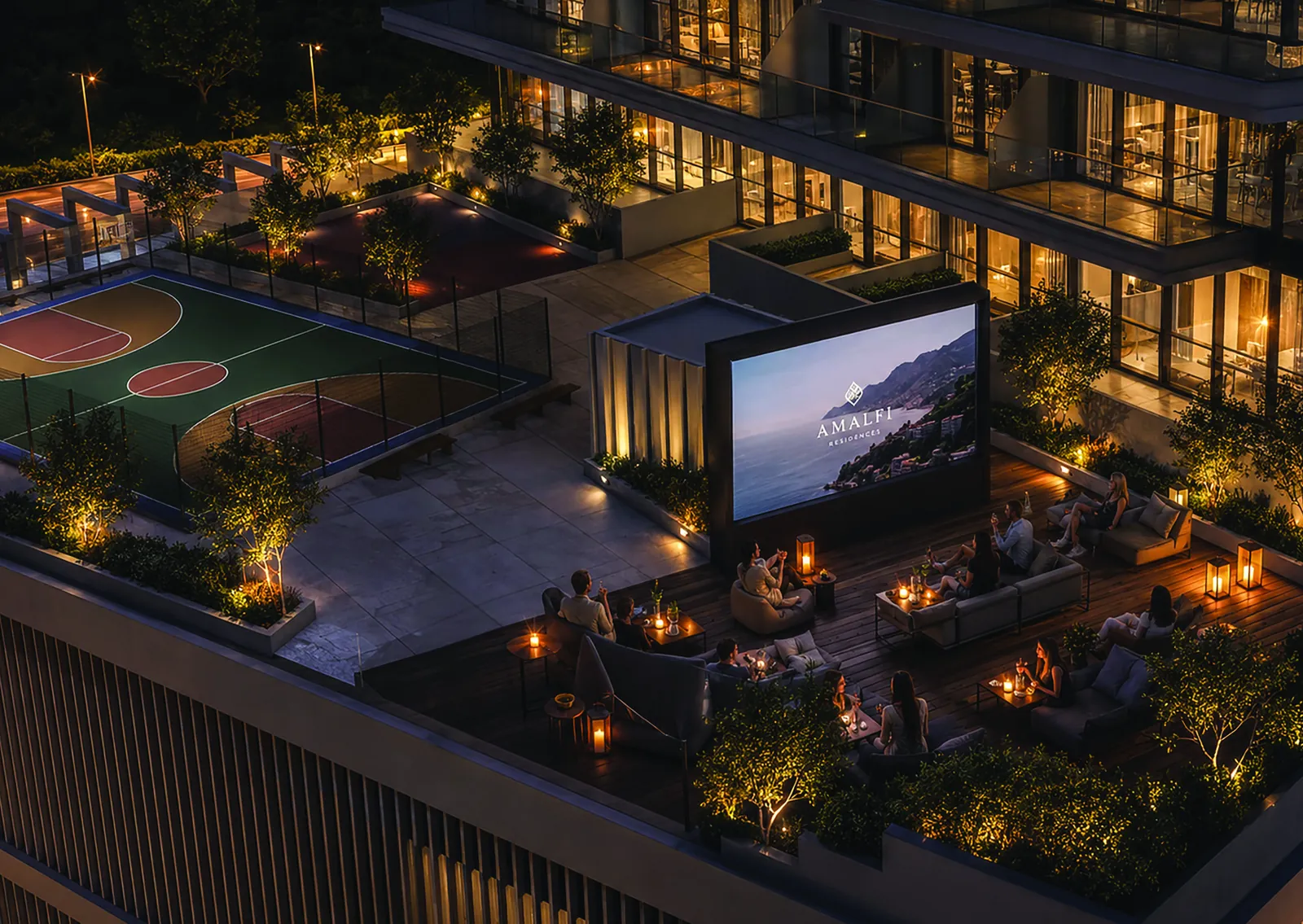 Outdoor cinema