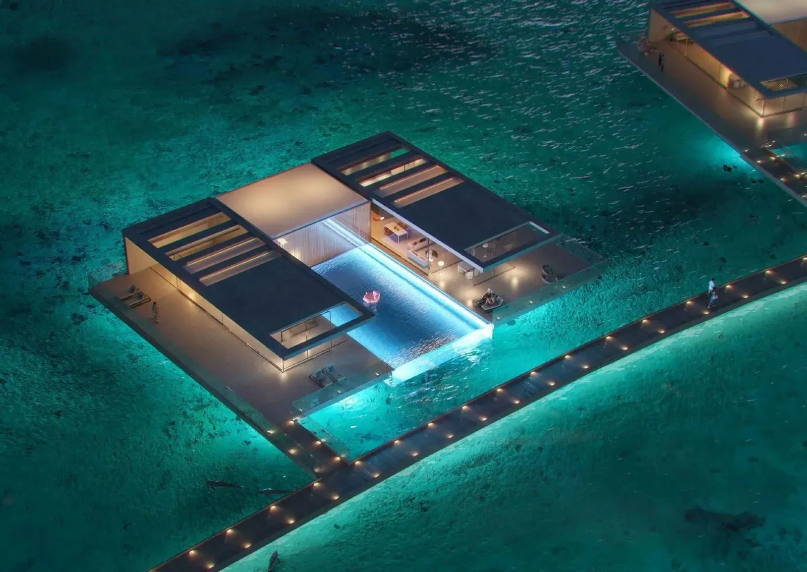 The region's first floating residences at the Ritz-Carlton Reserve, Ramhan Island