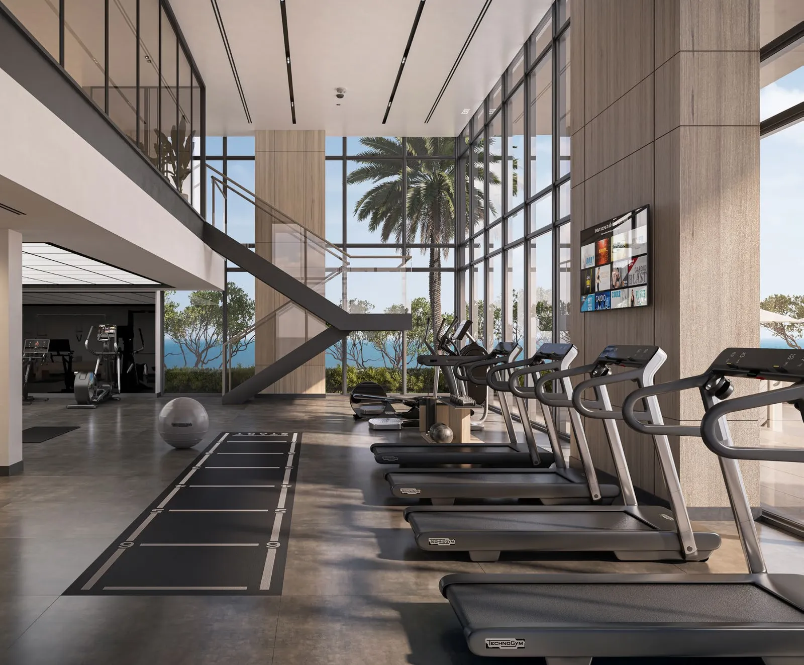 State-of-the-art gymnasium