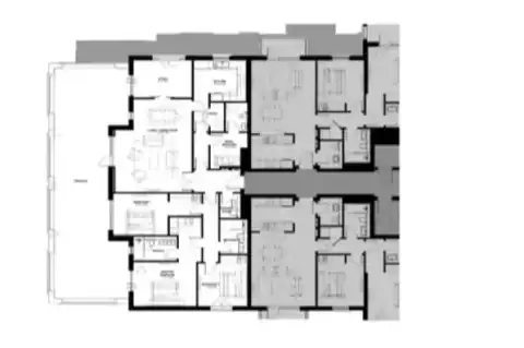 Floor plan of 3 Bedrooms