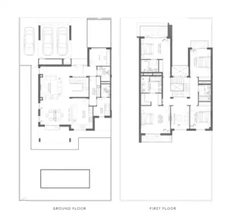Floor plan of 4 Bedrooms