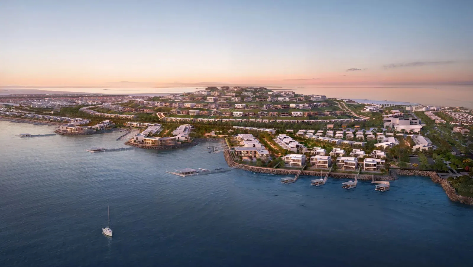 Bashayer Residences waterfront community, Hudayriyat Island, Abu Dhabi
