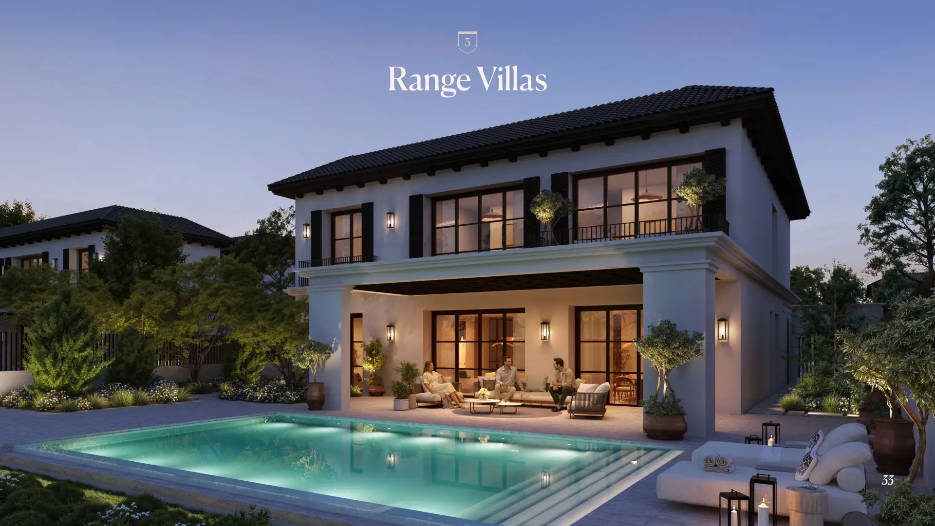 5 Bedroom Range Villas at Hudayriyat Golf Estates