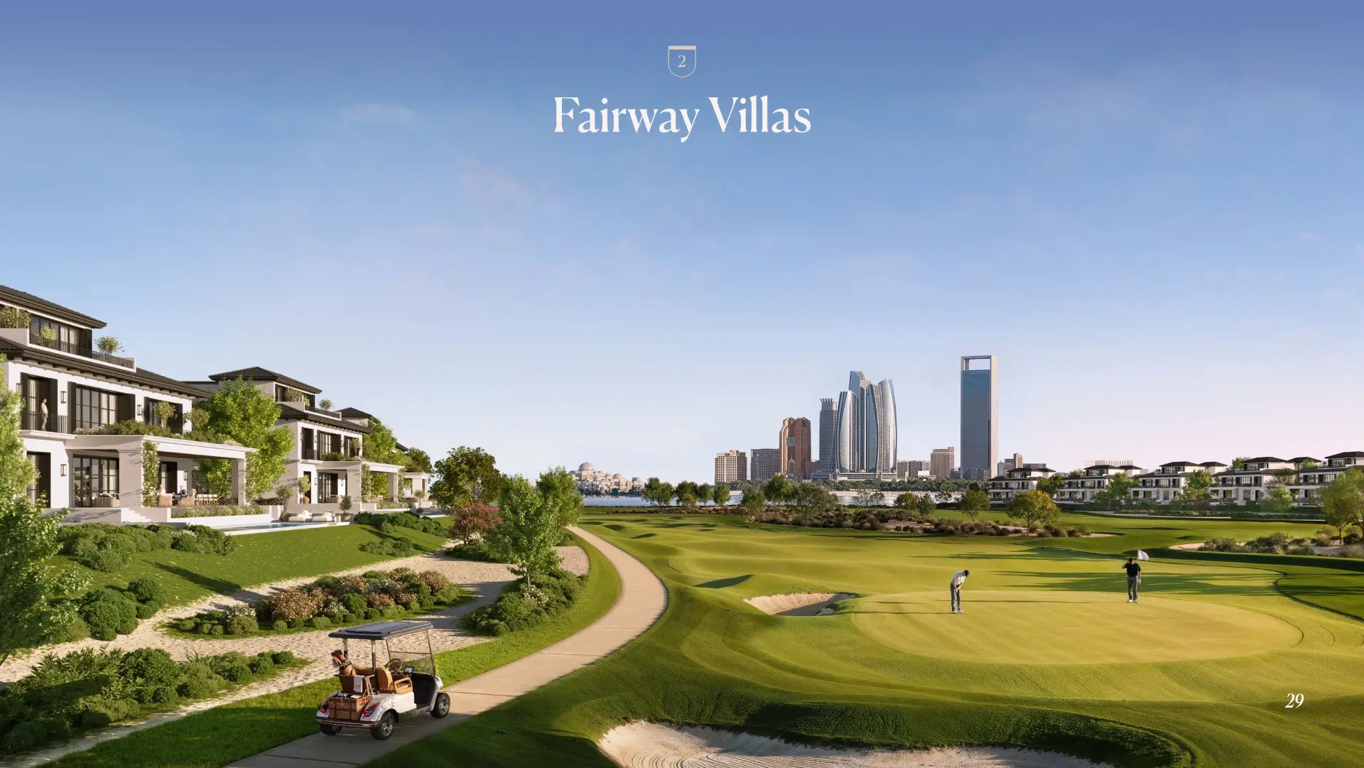 6 Bedroom Fairway Villas at Hudayriyat Golf Estates