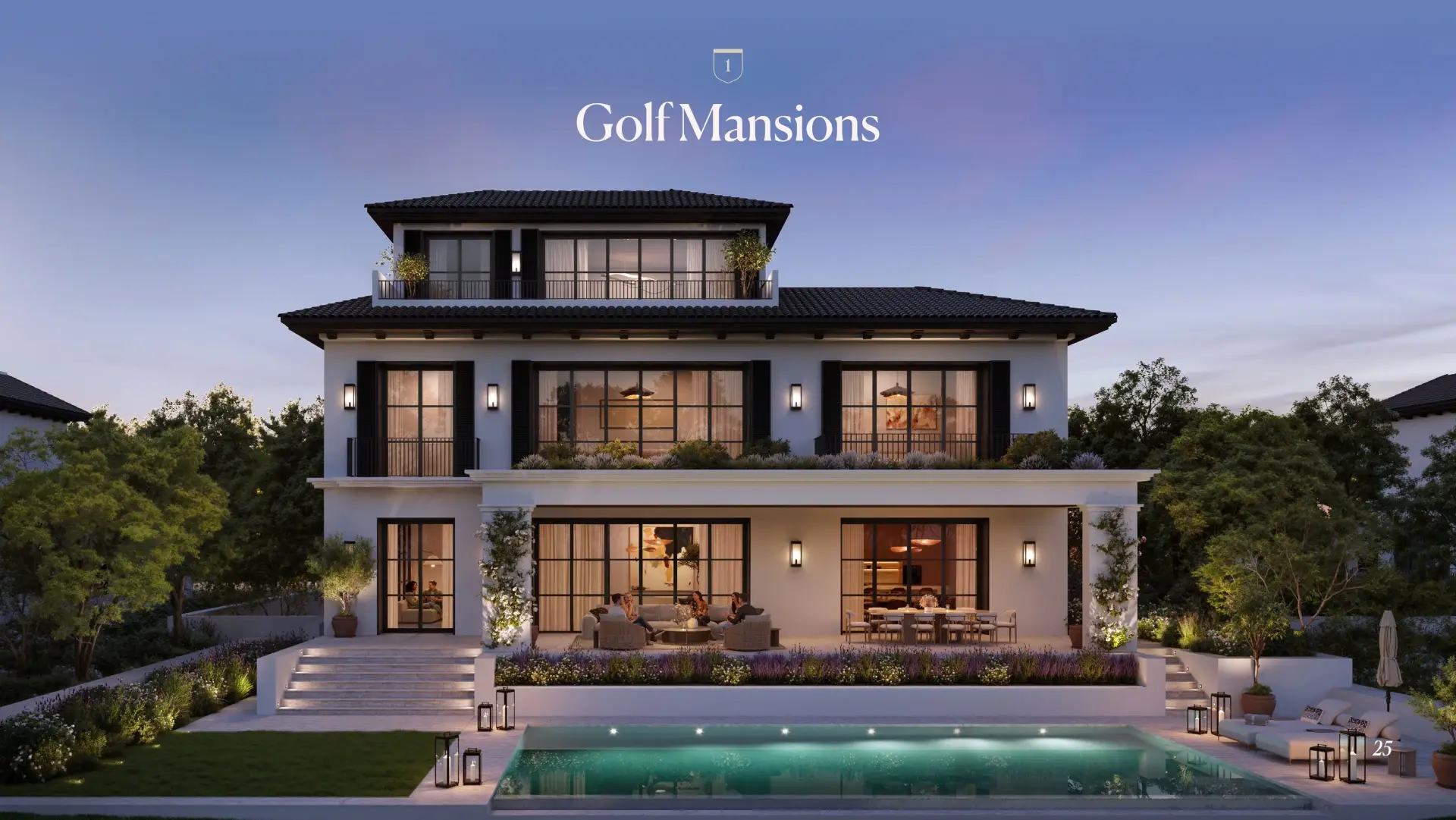 6 Bedroom Golf Mansions at Hudayriyat Golf Estates