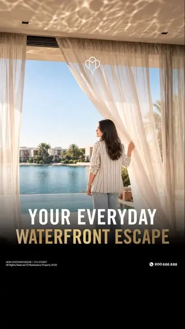 What if your everyday life felt like a waterfront 