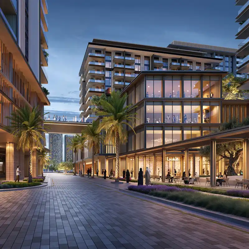 Tara Park retail courtyard