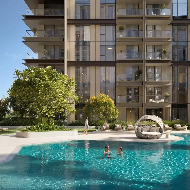 Tara Park pool lounge