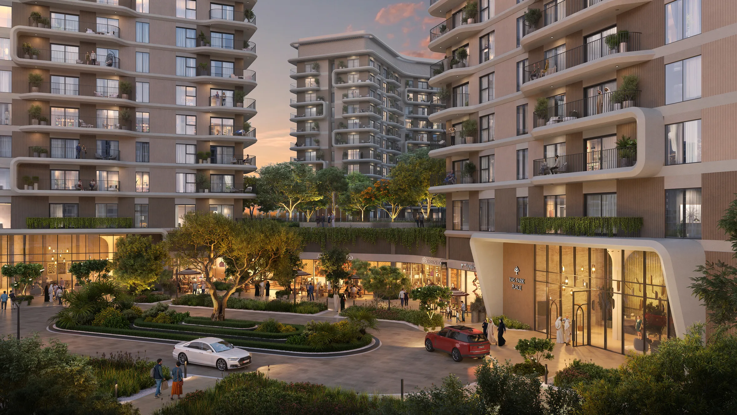 Park-side residences