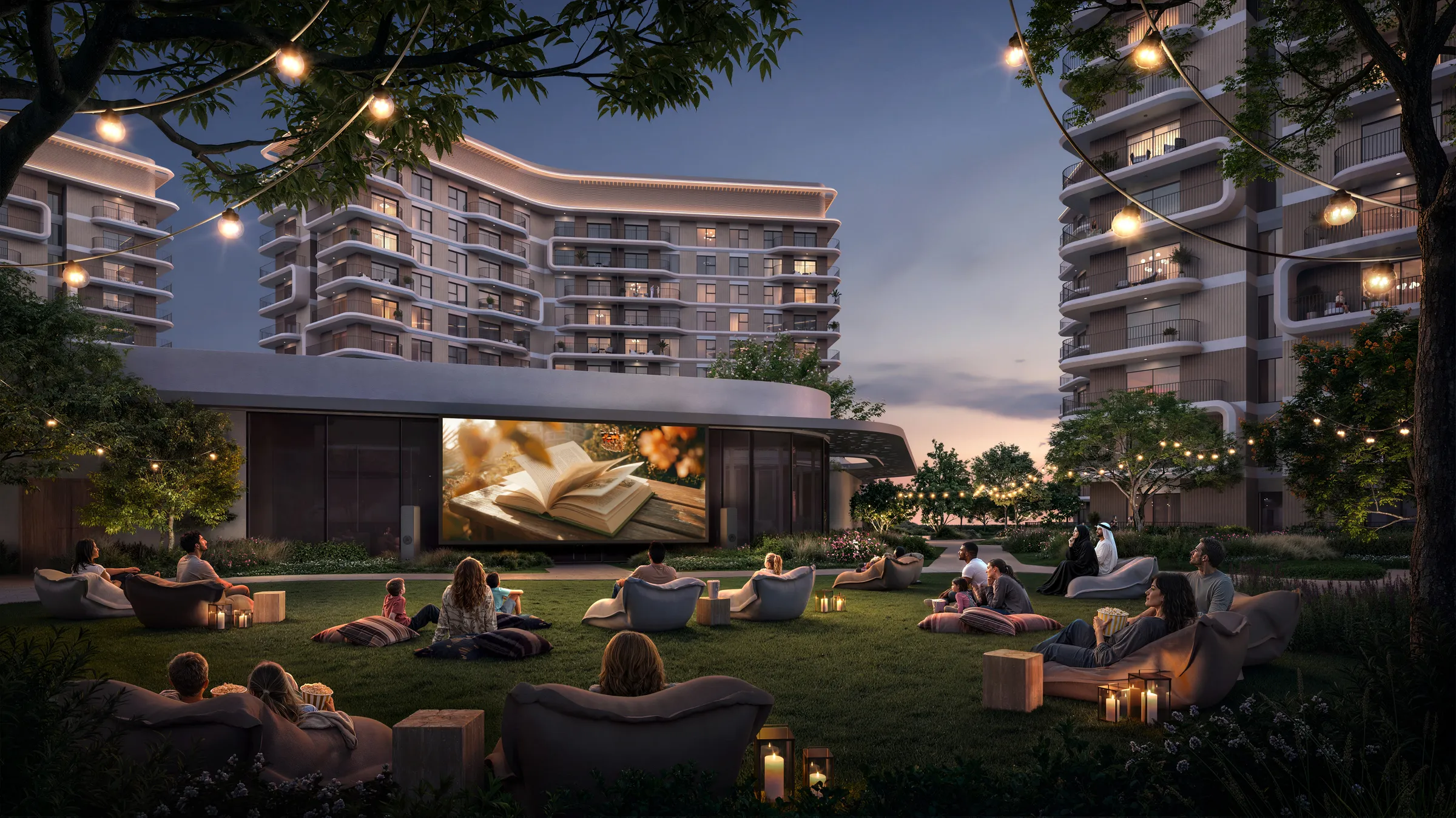 Landscaped boulevards